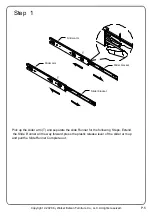 Preview for 5 page of Walker Edison DW54PEREX Assembly Instructions Manual