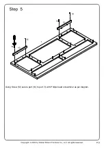 Preview for 9 page of Walker Edison DW54PEREX Assembly Instructions Manual