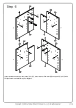 Preview for 10 page of Walker Edison DW54PEREX Assembly Instructions Manual