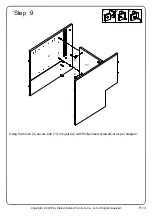 Preview for 13 page of Walker Edison DW54PEREX Assembly Instructions Manual