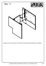 Preview for 15 page of Walker Edison DW54PEREX Assembly Instructions Manual