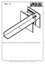 Preview for 17 page of Walker Edison DW54PEREX Assembly Instructions Manual