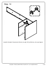 Preview for 18 page of Walker Edison DW54PEREX Assembly Instructions Manual