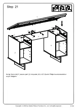 Preview for 25 page of Walker Edison DW54PEREX Assembly Instructions Manual