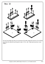 Preview for 26 page of Walker Edison DW54PEREX Assembly Instructions Manual