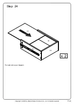 Preview for 28 page of Walker Edison DW54PEREX Assembly Instructions Manual