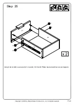 Preview for 29 page of Walker Edison DW54PEREX Assembly Instructions Manual