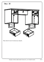 Preview for 30 page of Walker Edison DW54PEREX Assembly Instructions Manual