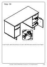 Preview for 34 page of Walker Edison DW54PEREX Assembly Instructions Manual