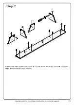 Preview for 7 page of Walker Edison DW58GAV Assembly Instructions Manual