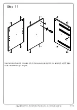 Preview for 16 page of Walker Edison DW58GAV Assembly Instructions Manual