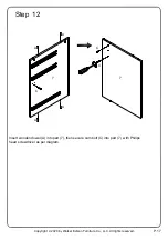 Preview for 17 page of Walker Edison DW58GAV Assembly Instructions Manual