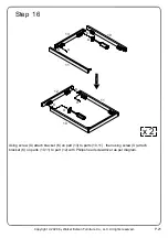 Preview for 21 page of Walker Edison DW58GAV Assembly Instructions Manual