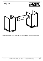 Preview for 24 page of Walker Edison DW58GAV Assembly Instructions Manual