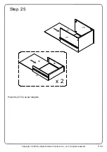 Preview for 30 page of Walker Edison DW58GAV Assembly Instructions Manual