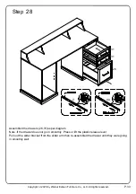 Preview for 33 page of Walker Edison DW58GAV Assembly Instructions Manual