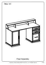 Preview for 38 page of Walker Edison DW58GAV Assembly Instructions Manual