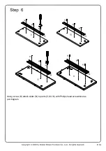 Preview for 10 page of Walker Edison DWASH1D Assembly Instructions Manual