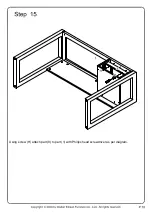 Preview for 19 page of Walker Edison DWASH1D Assembly Instructions Manual