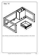 Preview for 20 page of Walker Edison DWASH1D Assembly Instructions Manual