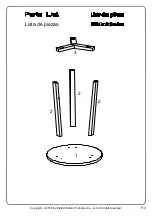 Предварительный просмотр 4 страницы Walker Edison Emerson AF20EMST Assembly Instructions Manual