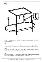 Предварительный просмотр 8 страницы Walker Edison EVO43CT Assembly Instructions Manual