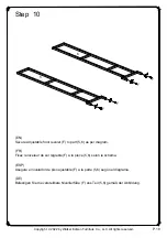 Preview for 18 page of Walker Edison GORH8G Assembly Instructions Manual