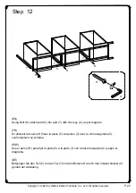 Preview for 20 page of Walker Edison GORH8G Assembly Instructions Manual