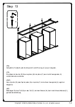 Preview for 21 page of Walker Edison GORH8G Assembly Instructions Manual