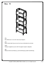 Preview for 24 page of Walker Edison GORH8G Assembly Instructions Manual