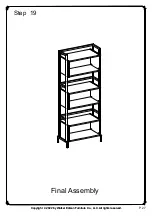 Preview for 27 page of Walker Edison GORH8G Assembly Instructions Manual