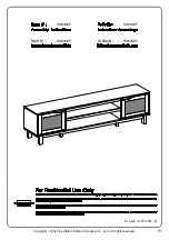 Walker Edison HAMM3F Assembly Instructions Manual preview