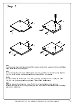 Предварительный просмотр 9 страницы Walker Edison HAMMF3F Assembly Instructions Manual