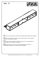 Предварительный просмотр 20 страницы Walker Edison HAMMF3F Assembly Instructions Manual