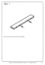 Предварительный просмотр 5 страницы Walker Edison HT72EAST Assembly Instructions Manual