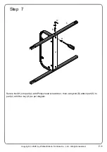 Предварительный просмотр 11 страницы Walker Edison HT72EAST Assembly Instructions Manual