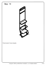 Предварительный просмотр 18 страницы Walker Edison HT72EAST Assembly Instructions Manual