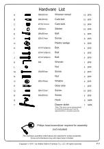 Предварительный просмотр 4 страницы Walker Edison HT72FIN Assembly Instructions Manual