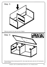 Предварительный просмотр 7 страницы Walker Edison HT72FIN Assembly Instructions Manual