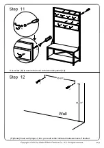 Preview for 9 page of Walker Edison HT72MW Assembly Instructions Manual