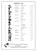 Preview for 4 page of Walker Edison HT72SLD Assembly Instructions Manual