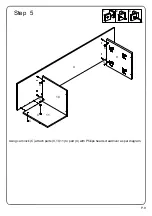 Preview for 9 page of Walker Edison HT72SLD Assembly Instructions Manual