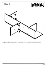 Preview for 10 page of Walker Edison HT72SLD Assembly Instructions Manual