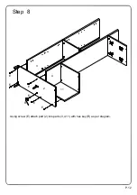 Preview for 12 page of Walker Edison HT72SLD Assembly Instructions Manual