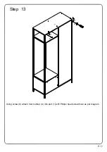 Preview for 17 page of Walker Edison HT72SLD Assembly Instructions Manual