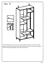 Preview for 19 page of Walker Edison HT72SLD Assembly Instructions Manual