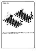 Preview for 20 page of Walker Edison HT72SLD Assembly Instructions Manual