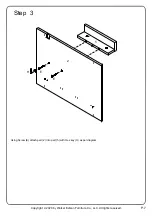 Предварительный просмотр 7 страницы Walker Edison HTX42LIA Assembly Instructions Manual