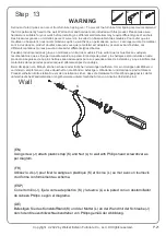 Предварительный просмотр 21 страницы Walker Edison HVRL6G Assembly Instructions Manual