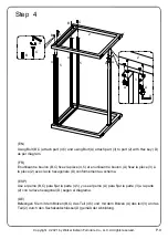 Preview for 9 page of Walker Edison IAND2D Assembly Instructions Manual